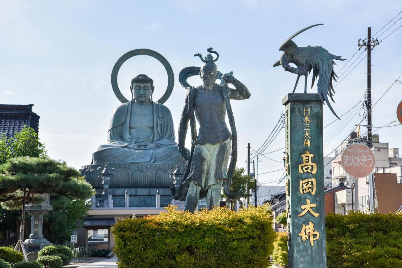 Kadokyu Ryokan Такаока Екстериор снимка